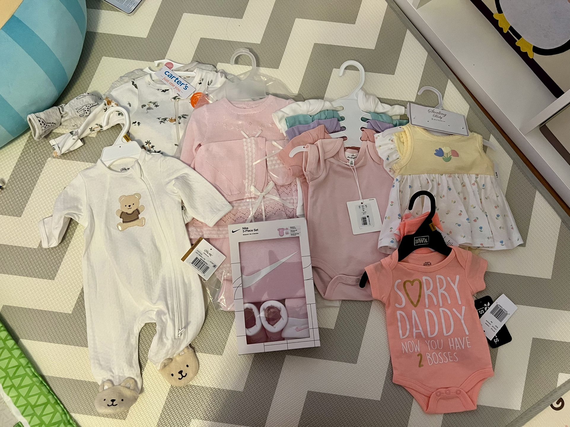 Newborn Clothes With Tags