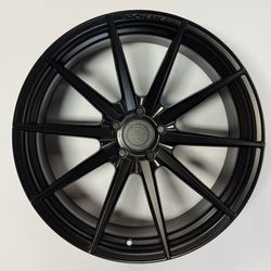 20" Rohana RFX1 20x11 5x114.3 +28 Matte Black Single Rim Wheel