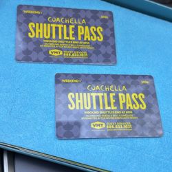 Coachella Shuttle Passes Weekend 1