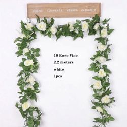 33 flower heads / batches of silk roses ivy, green leaves, used for family wedding decoration, fake leaves diy hanging wreath ar  Message me if you ar