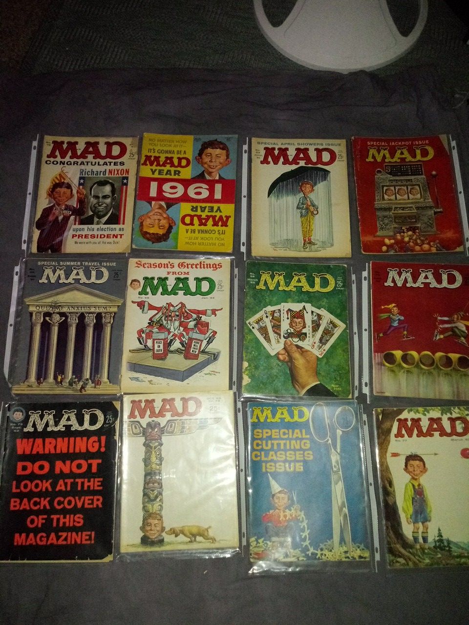 Vintage 1960's mad magazine collection