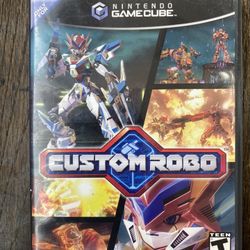 Custom Robo Original Case Only NO GAME NO MANUAL Nintendo Gamecube  Authentic