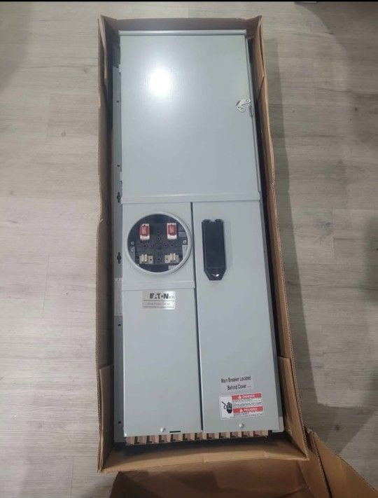 APS Certified-NEW Eaton 200 Amp Solar Ready Power Center Meter Breaker