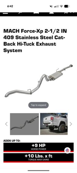 2016-2023 Toyota Tacoma AFE Mach Force XP Cat Back Exhaust