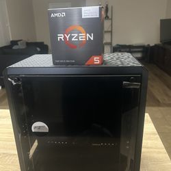Ryzen 5 5600g Cpu And Coolermaster Q300L Pc Case