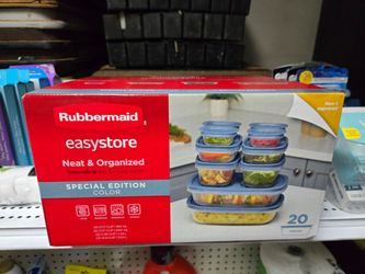 New Rubbermaid Easy Store 20pc