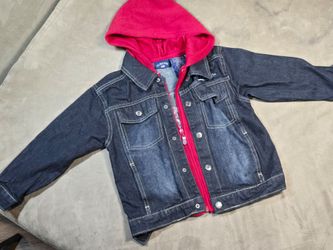 U.S. Polo Assn. Kids Denim Jacket with Hood