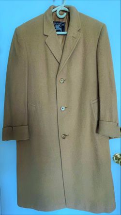 Burberrys London Pure Camel Hair Vintage Unisex Coat