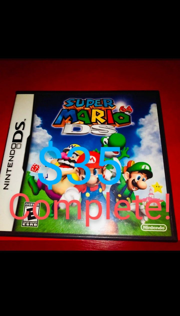 Super Mario 64 DS for Nintendo DS (Complete)