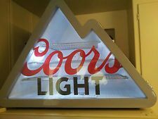 Coors light mountain shaped fridge