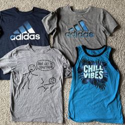 4 Boys T-shirts - Size Large 10/12
