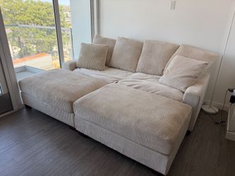 Couch Sectional Sofa with Shark Steamer Included (LIKE NEW) - $200 (Hollywood)