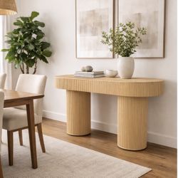 World market console table and coffee table! 