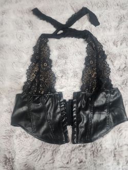 Black lace top