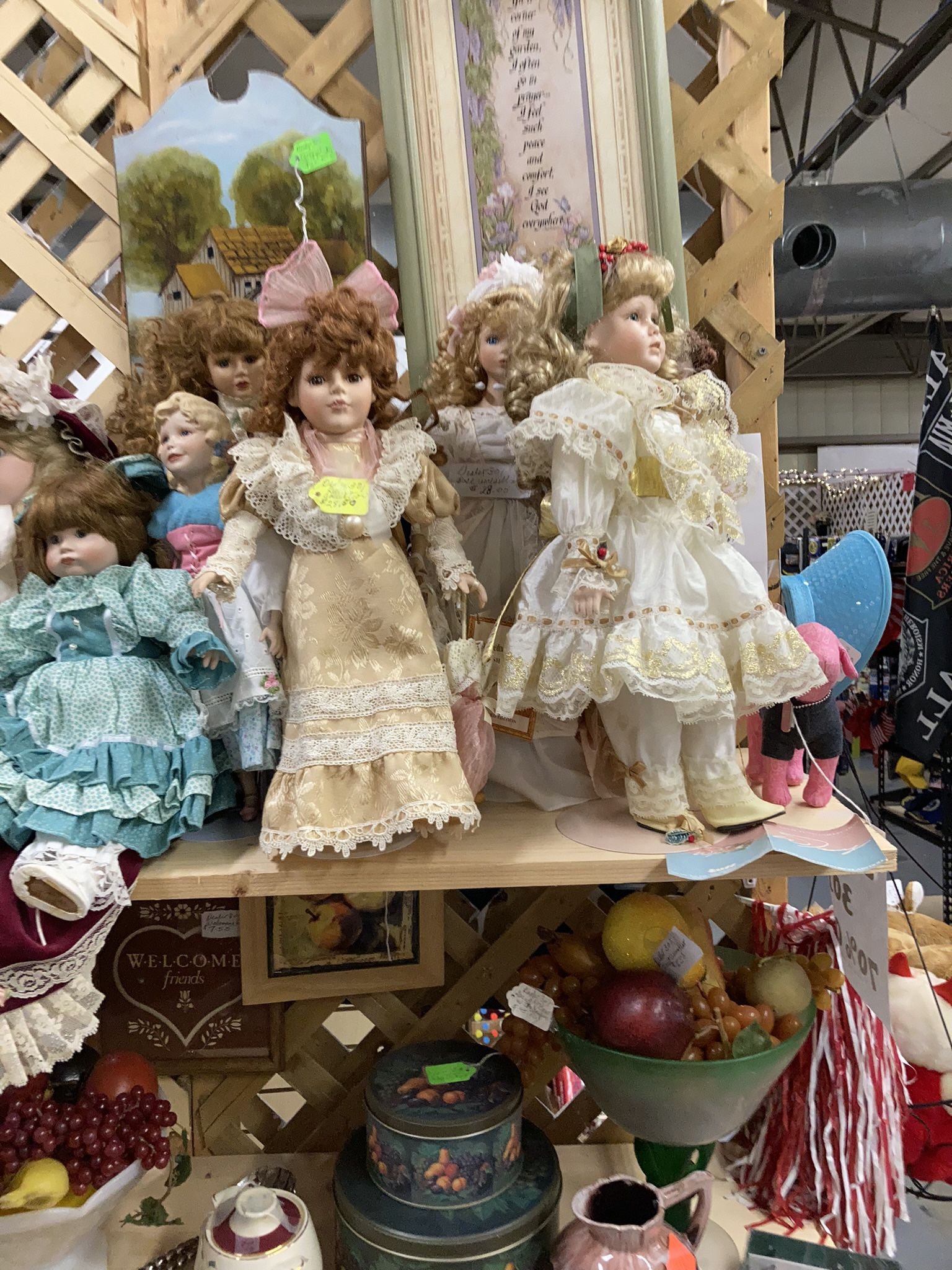 Booth 301 Gardendale Antique Mall 70% Off All