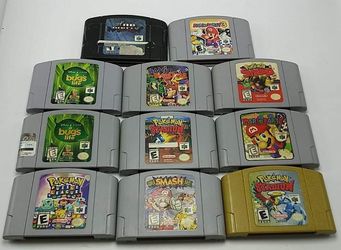 Nintendo 64 games just in prices Vary per game
