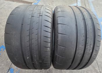 2 USED TIRES MICHELIN PILOT SPORT CUP 2 275/35/19