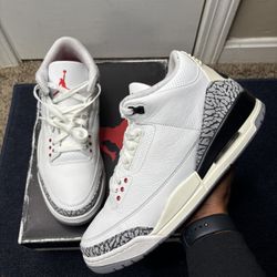 2023 Air Jordan 3 Retro White Cement Reimagined 