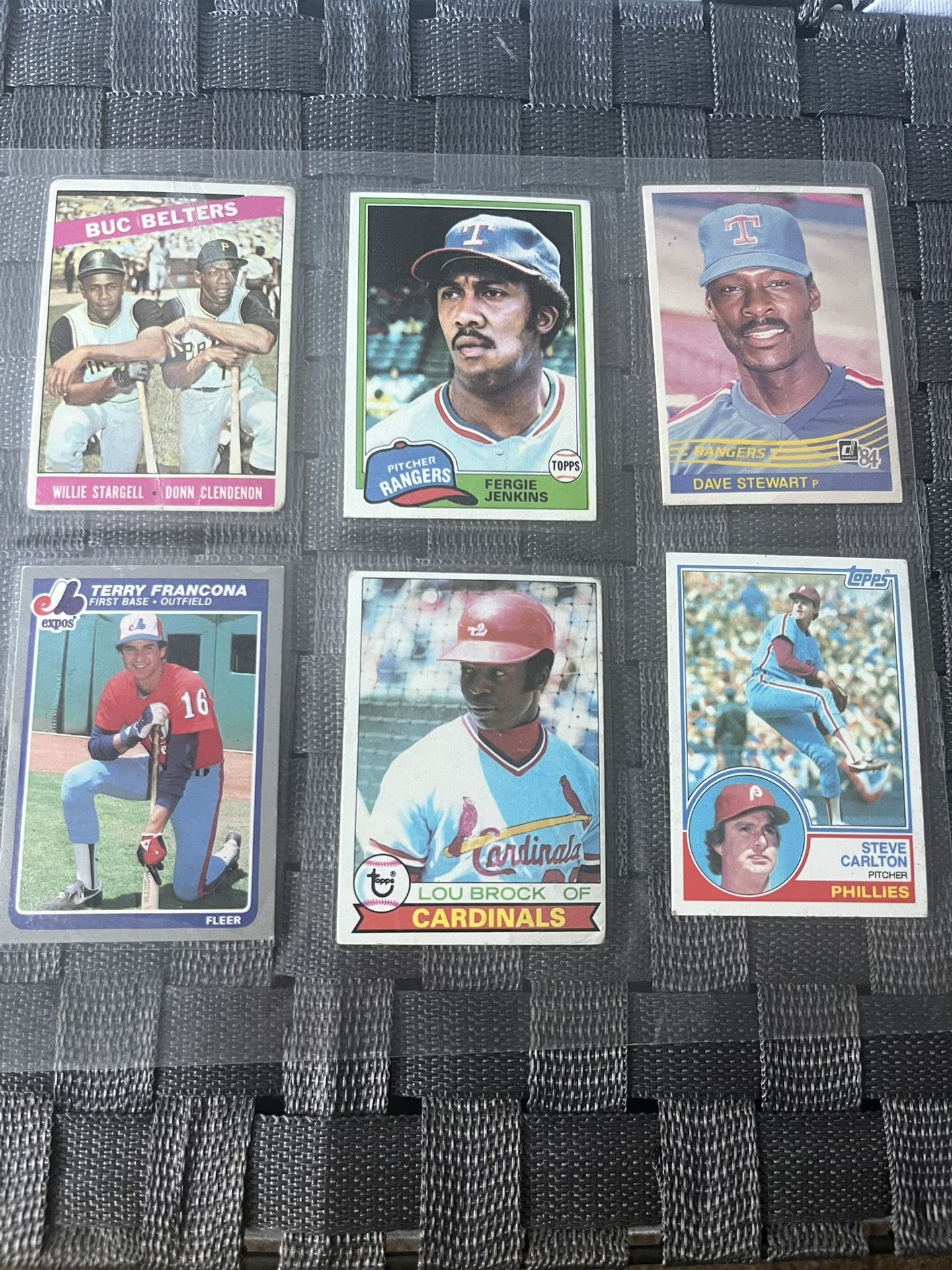 Selling Baseball Cards. Laminated And In Great Condition