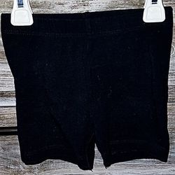 Girls Black 3T Jumping Bean Cartwheel Shorts