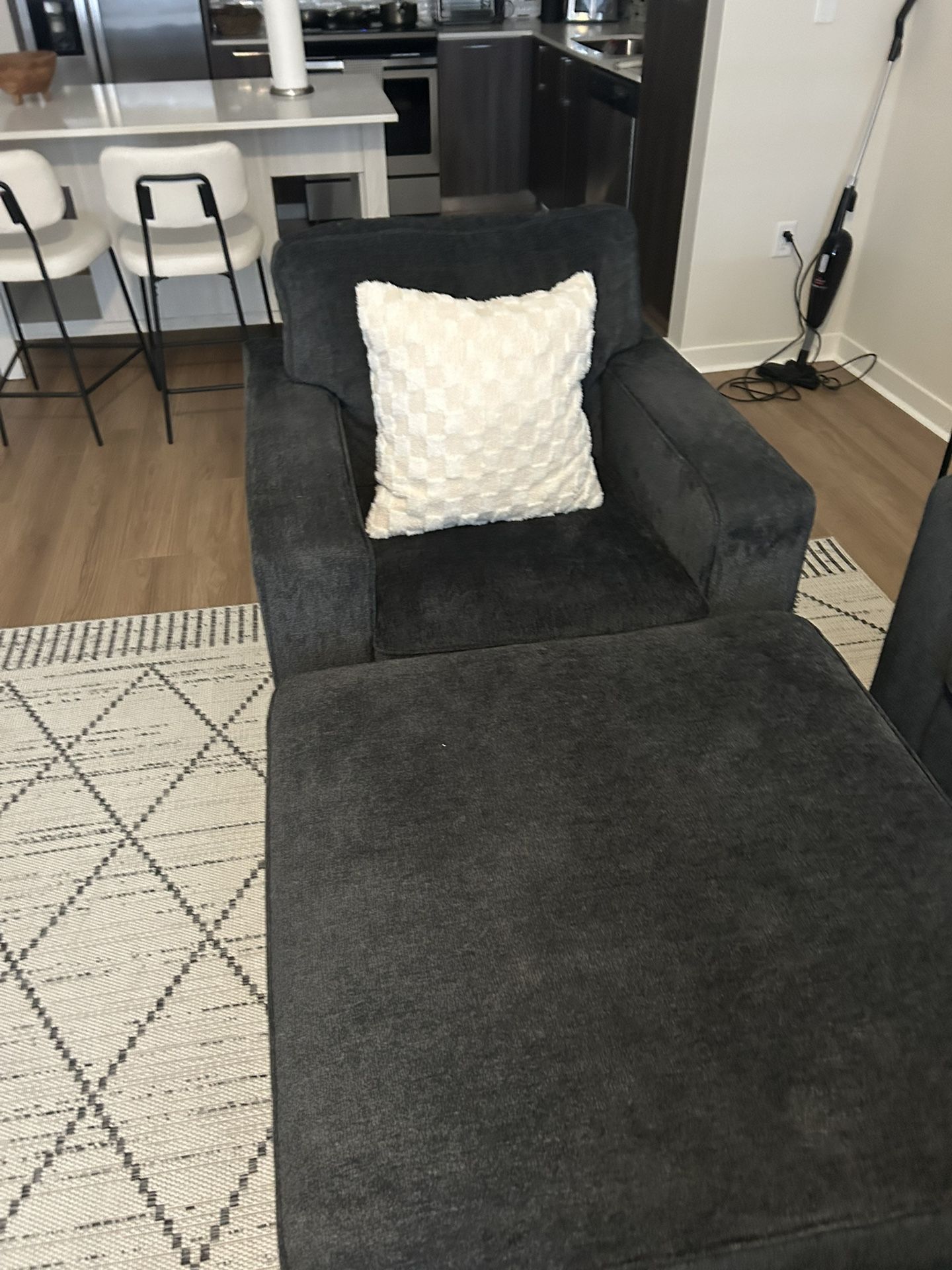 Couch Chair And Ottoman