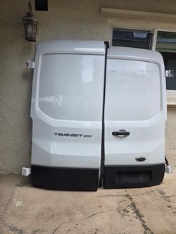 Ford transit (contact info removed) back doors