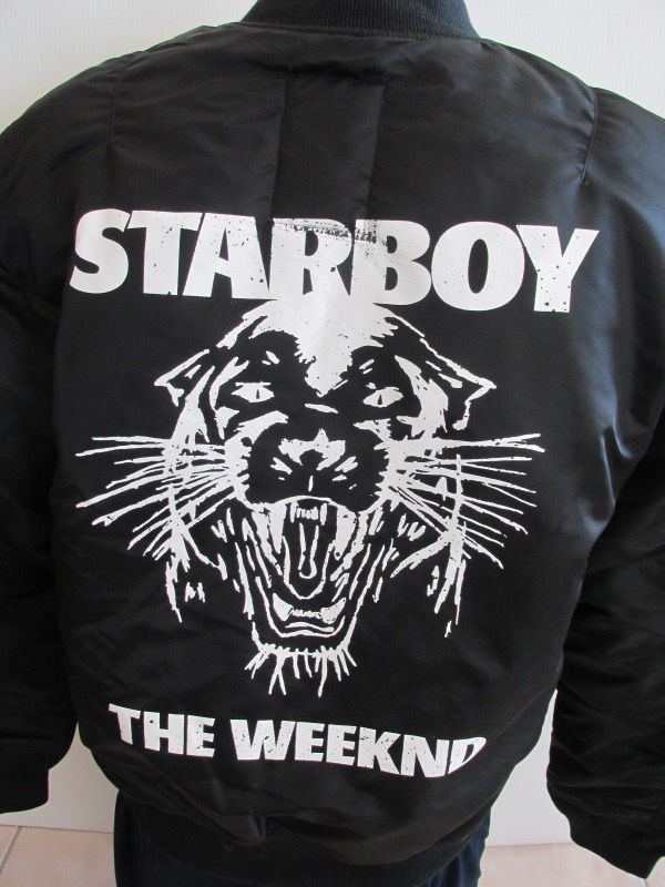 The Weeknd XO Starboy MA-1 Bomber Jacket XLarge for Sale in Apple