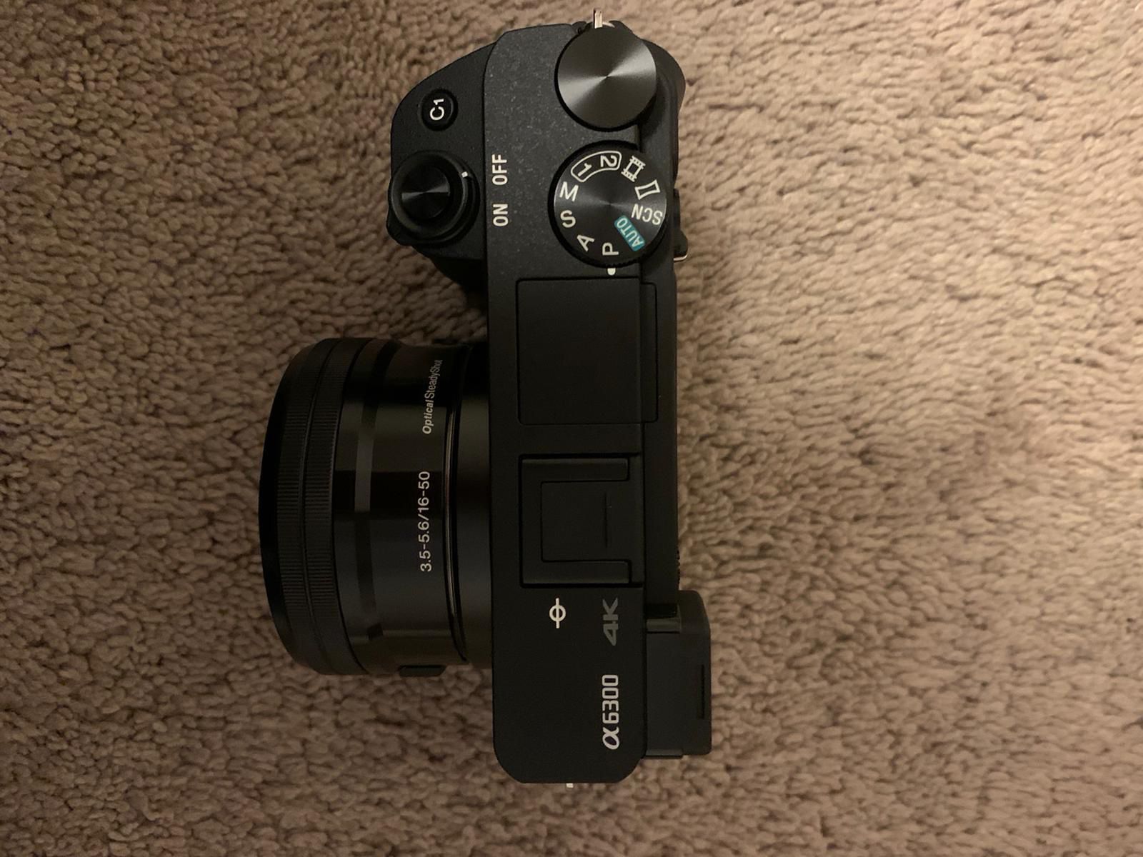 New-Never Used-Sony A6300 4K Body and 16-50 OSS Lens