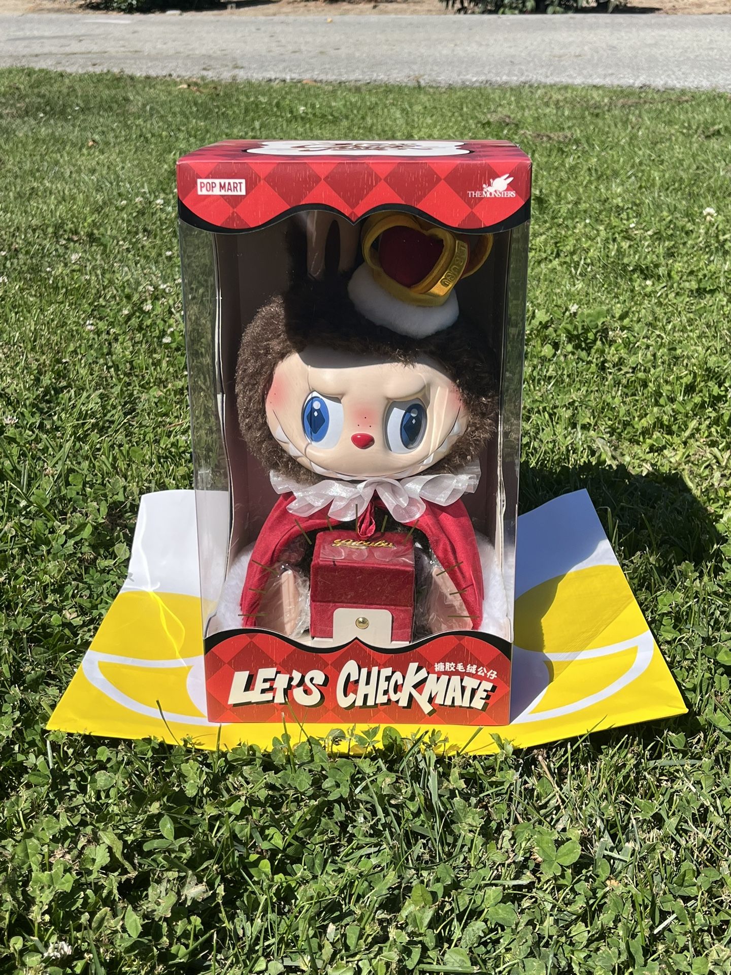 THE MONSTERS Let's Checkmate Series-Vinyl Plush Doll Labubu
