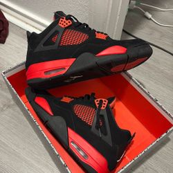 1 of 1 JORDAN 4 RED THUNDER 