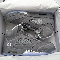 Jordan 5 wolf grey