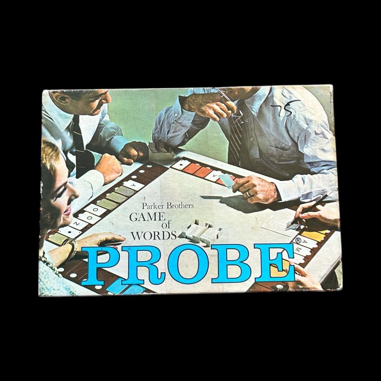 Vintage 1964 Probe Board Game Parker Brothers Game Of Words 1960s