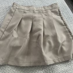 Girls Uniform Skirt With Shorts 