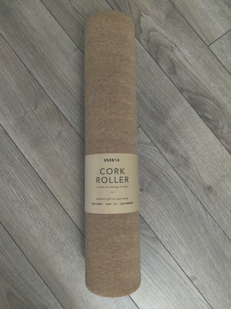 Scoria Cork Massage Roller NEW