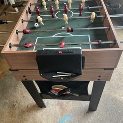 Foosball And Ping pong Combo Table