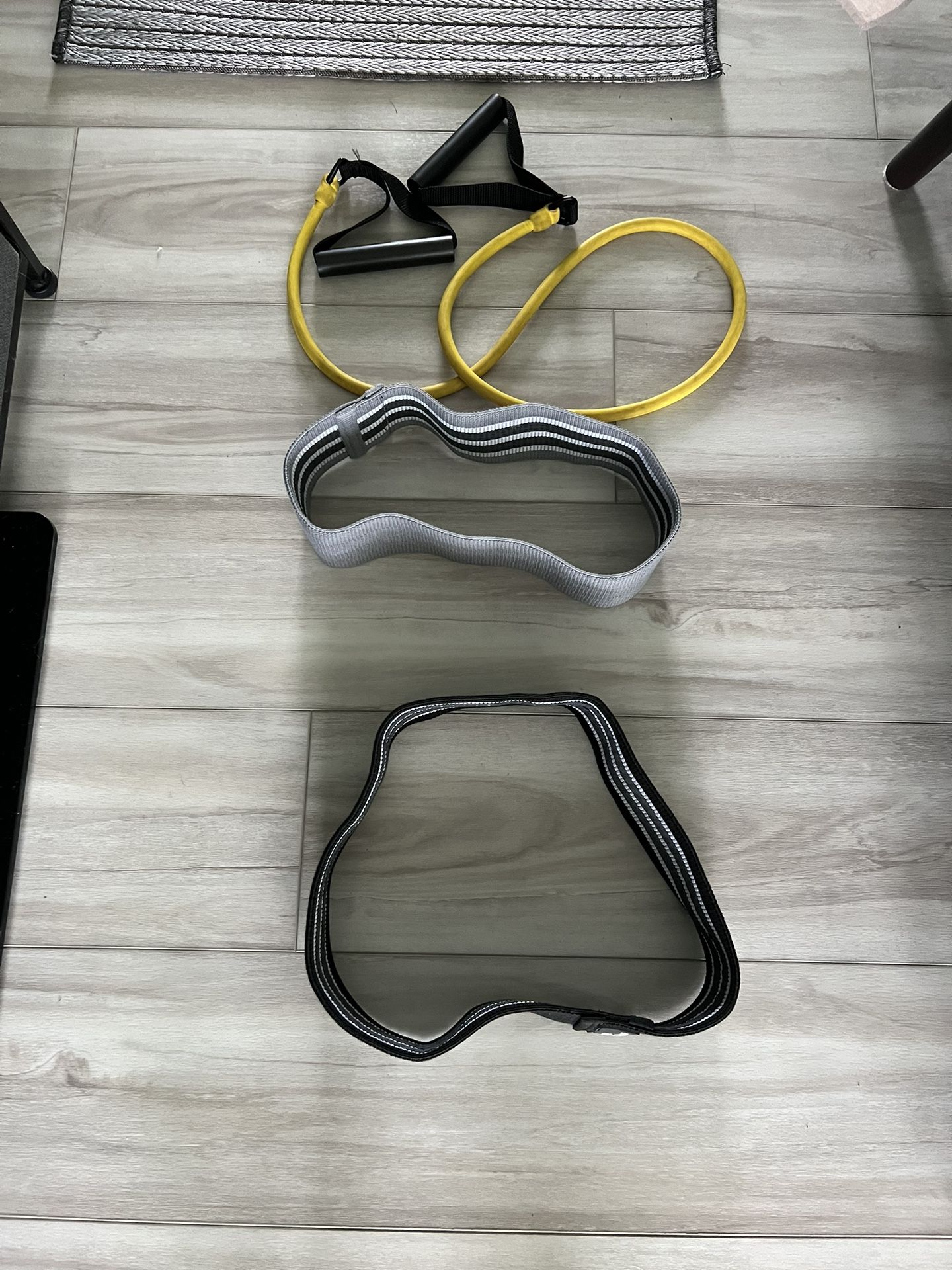 Fitness Exercise Resistance Bands 2 Hip + 1