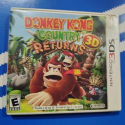 3ds Donkey Kong Country Returns 