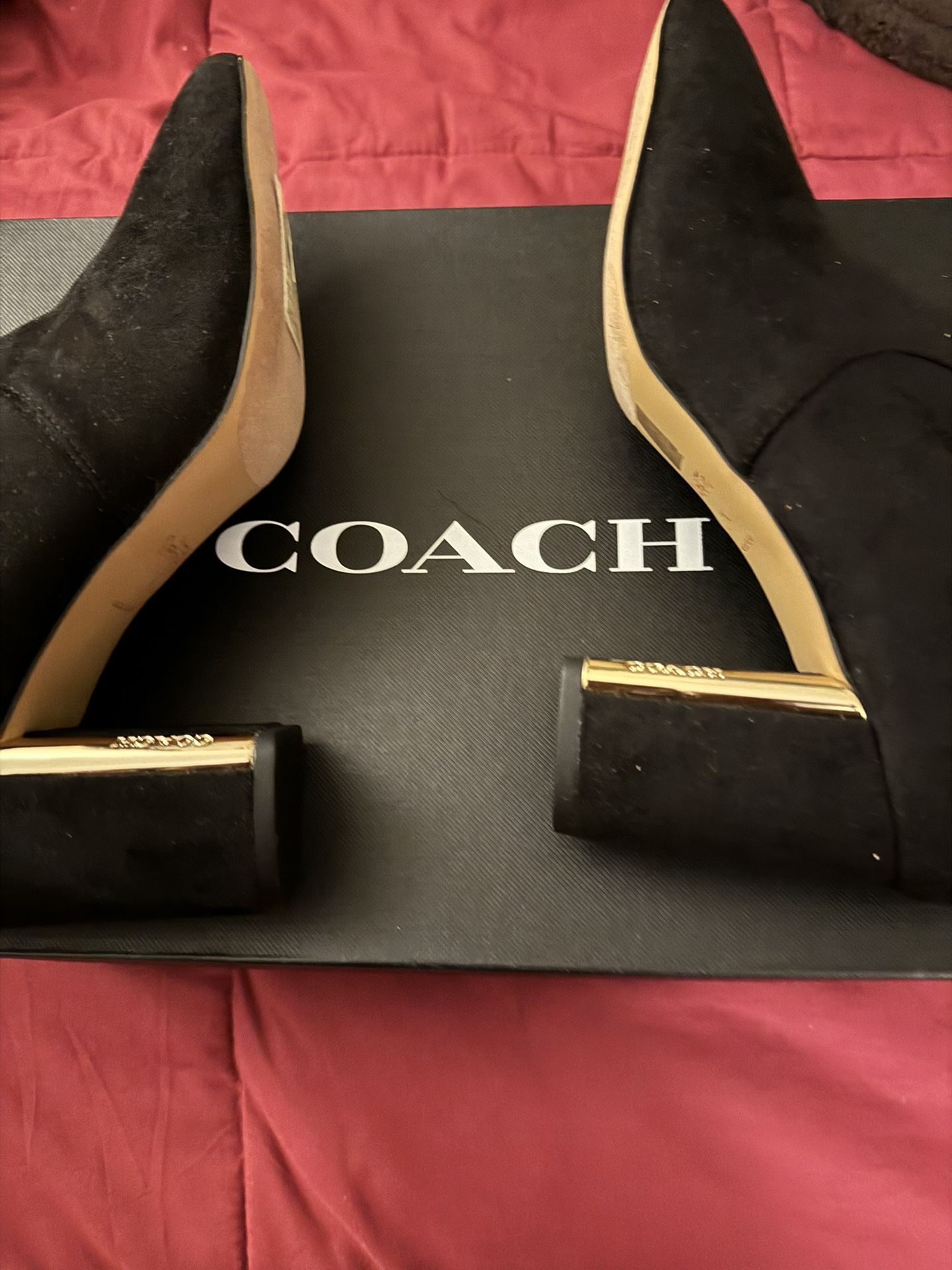 Coach Margot Suede Boot Women’s Size 10B.