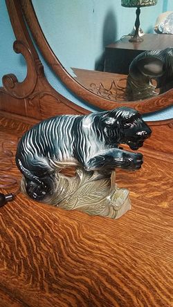 Vintage 1950s TV lamp
