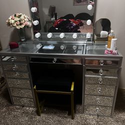 Mirrored Vanity