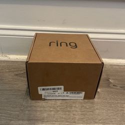 New Reburbished in Box Ring Video Doorbell 2020 - 1080p HD video Silver - Battery or Hard Wired