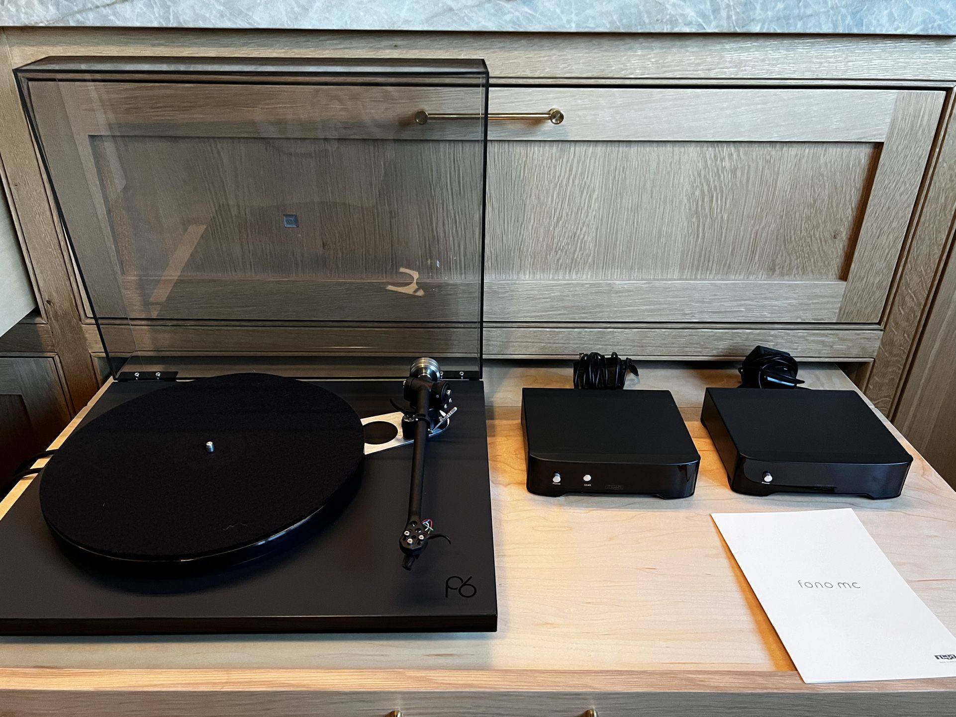 Rega P6 with Ania Pro MC Cartridge & Preamp
