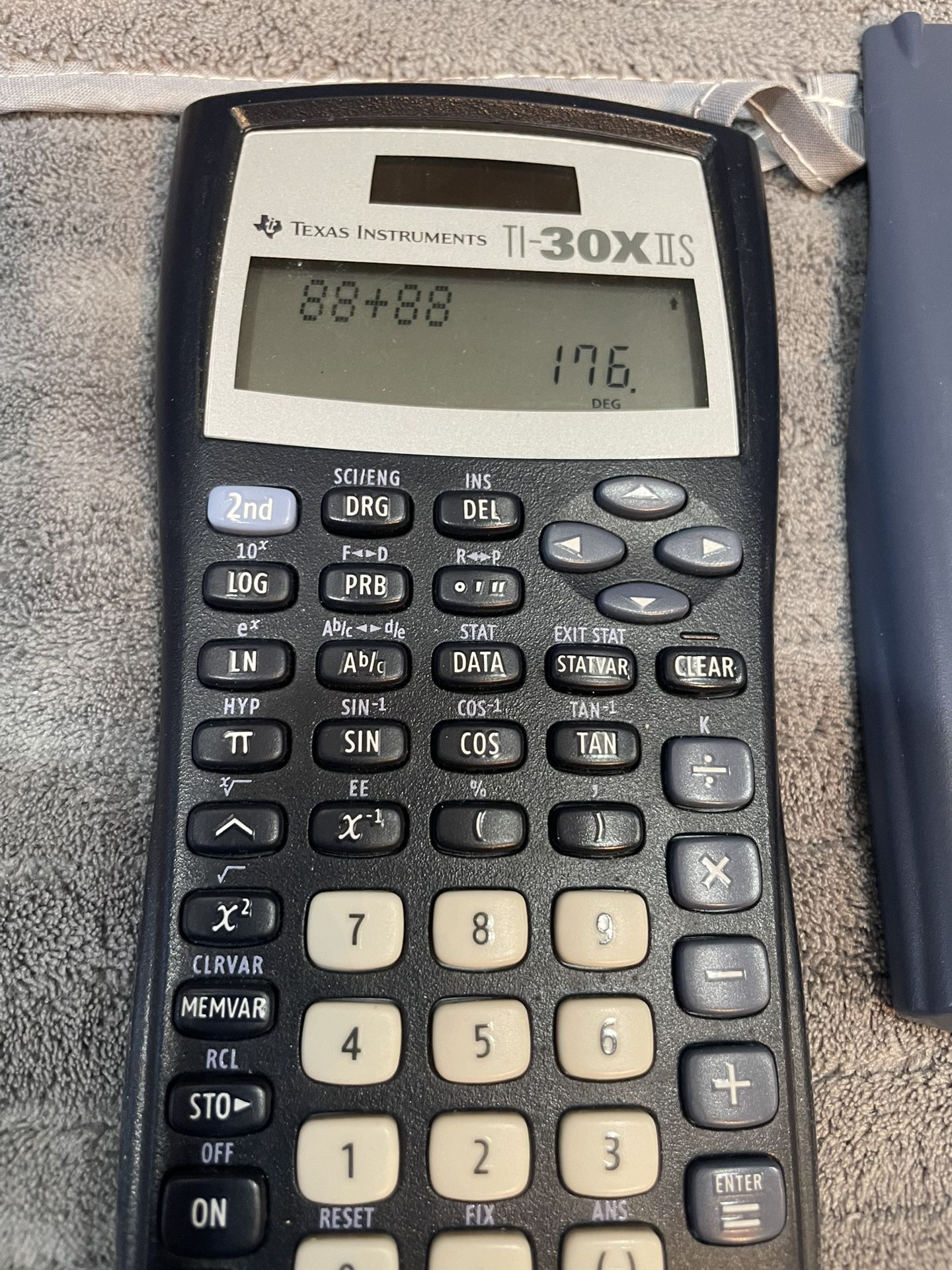 Texas Instruments TI-30X-IISS Scientific Calculator Blue Works