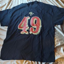 SUPER RARE SF SAN FRANCISCO 49ERS Black #49 Faithful 