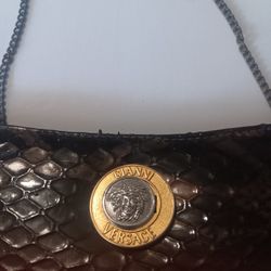 Gianni Versace Vintage Chained Clutch