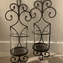 Hanging Candle/Light Holders (2)