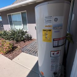 Old water heater- for parts or scrap