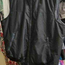 Chaps Reversible Vest Jacket Sz Large