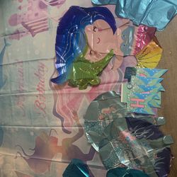 Brand New Mermaid Birthday Theme Decorations 