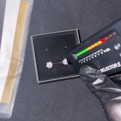 Diamond Cluster Earrings Small 